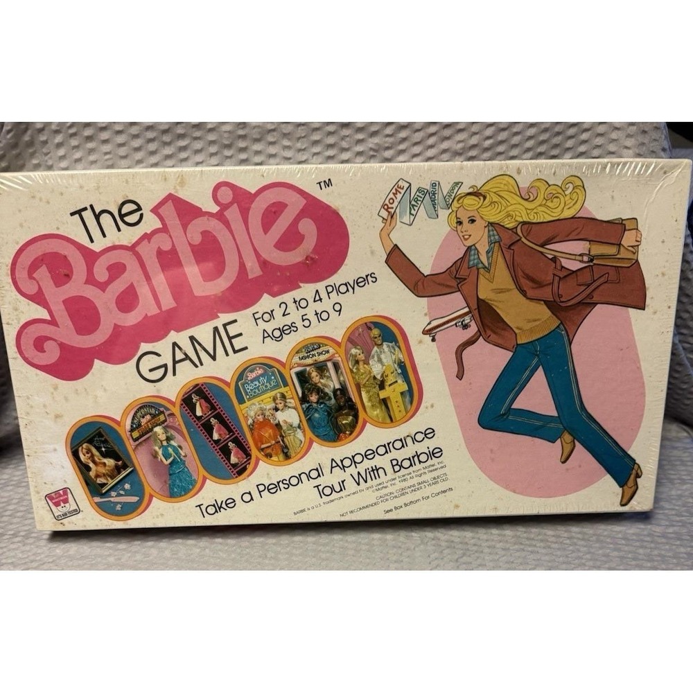 Vintage The Barbie Game Boardgame‎ Personal Appearance Tour 1980 New Sealed